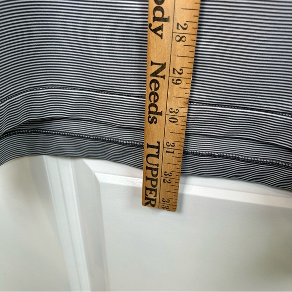 Peter Millar‎ Charcoal Striped Drum Performance Polo Shirt Men’s Size Large - Picture 6 of 11